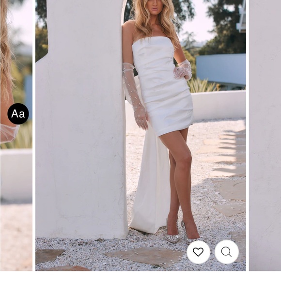 White Bow dress. 12th tribe - Picture 2 of 3